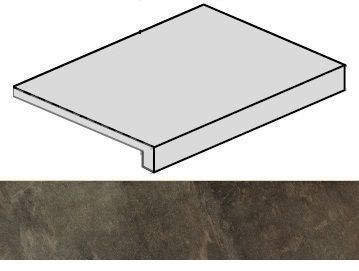 Ступень Genesis Mercury Brown фронтальная 33x120