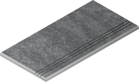 Ступень Genesis X2 Jupiter Silver закругленная грип левая 30x60