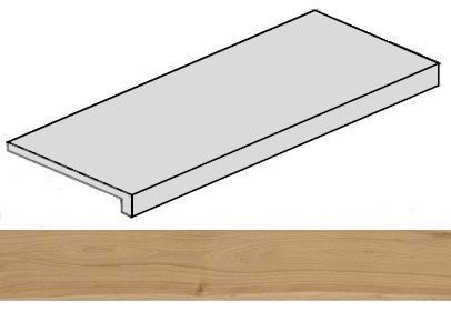 Ступень Loft Honey фронтальная 33x160