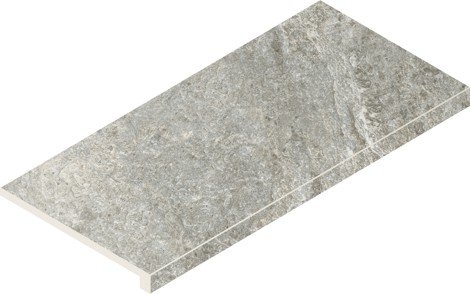 Ступень Magma Silver угловая правая 33x60