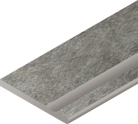 Угол Magma X2 Fog Бортик с выемкой закругленный правый 30x60