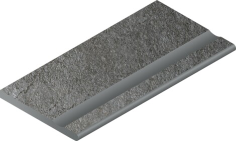 Угол Magma X2 Graphite Бортик с выемкой закругленный 30x60