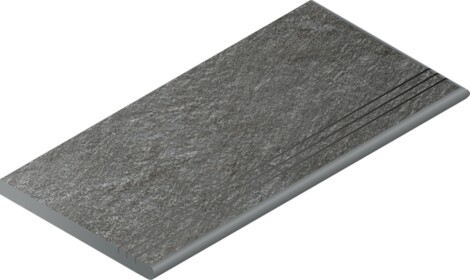 Ступень Magma X2 Graphite закругленная грип правая 30x60