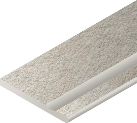 Угол Magma X2 Ice Бортик с выемкой закругленный правый 30x60