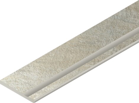 Угол Magma X2 Mineral Бортик с выемкой закругленный правый 30x120