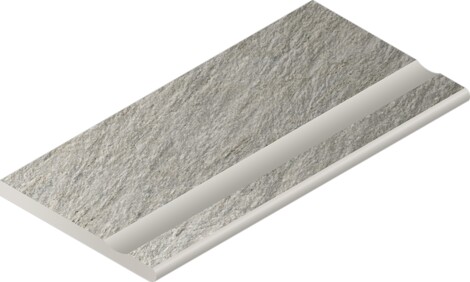 Угол Magma X2 Silver Бортик с выемкой закругленный 30x60