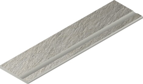 Угол Magma X2 Silver Бортик с выемкой закругленный 30x120