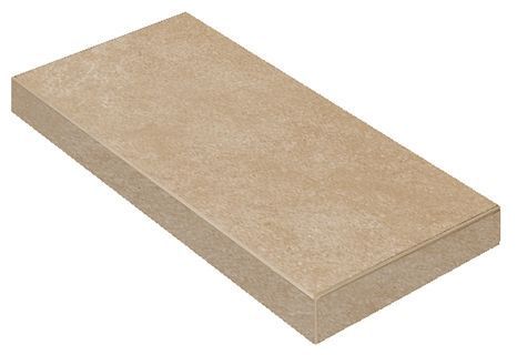 Ступень Materia Helio угловая левая патинированная 33x60