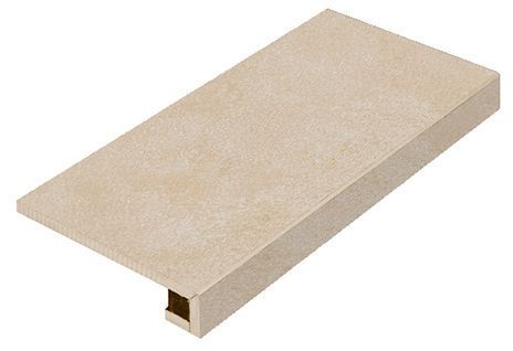 Ступень Materia Magnesio угловая правая патинированная 33x60