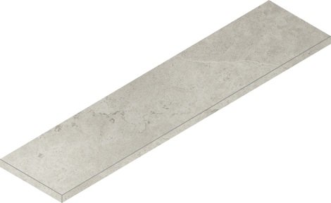 Ступень Metropolis Absolut Silver угловая левая 33x120
