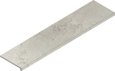 Ступень Metropolis Absolut Silver угловая правая 33x120