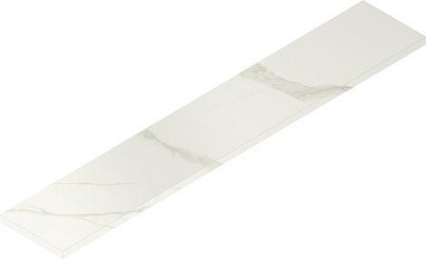 Ступень Metropolis Calacatta Gold угловая левая 33x160
