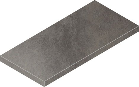 Ступень Millennium Black угловая левая 33x60