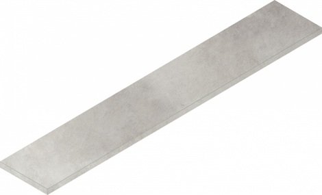 Ступень Millennium Silver угловая левая 33x160