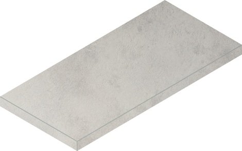 Ступень Millennium Silver угловая левая 33x60