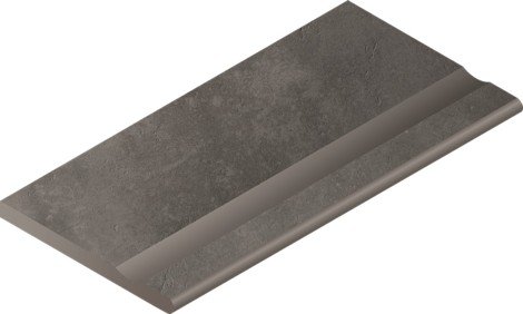 Угол Millennium X2 Black Бортик с выемкой закругленный 30x60