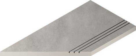 Угол Millennium X2 Silver Бортик грип левый 30x60