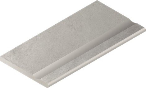 Угол Millennium X2 Silver Бортик с выемкой закругленный 30x60