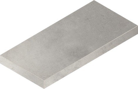 Ступень Millennium X2 Silver угловая левая 33x60