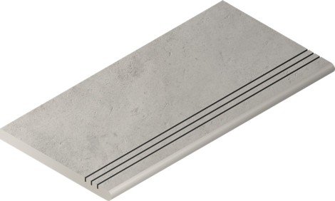 Ступень Millennium X2 Silver закругленная грип левая 30x60