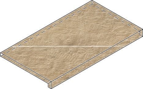 Ступень НЛ-Вуд X2 Фронтальная Олив 33x60