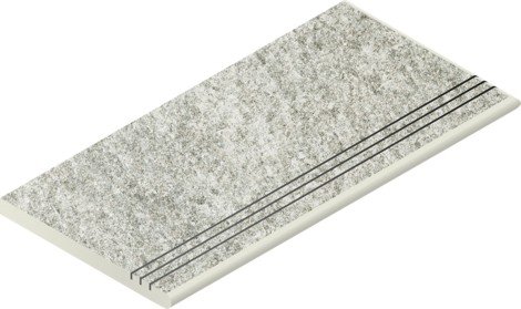 Ступень Нордика X2 Айс закругленная грип правая 30x60