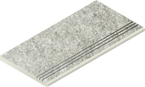 Ступень Нордика X2 Айс закругленная грип 30x60