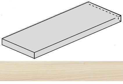 Ступень Room Beige Wood угловая левая Патинированный 33x120