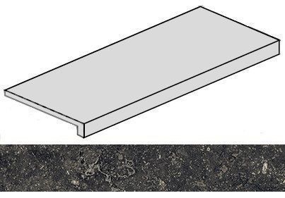 Ступень Room Black Stone фронтальная Патинированный 33x120
