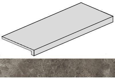 Ступень Room Grey Stone фронтальная Патинированный 33x120