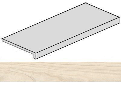 Ступень Room White Wood угловая правая Патинированный 33x120