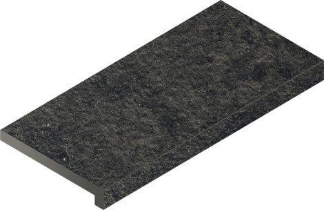 Ступень Room X2 Black Stone угловая правая 33x60