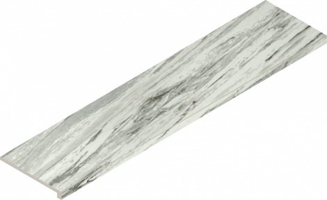Ступень Skyfall Bianco Paradiso угловая левая патинированный 33x120