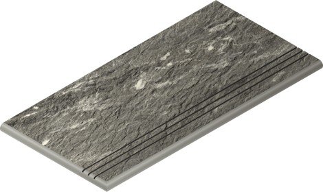 Ступень Skyfall X2 Grigio Alpino закругленная грип левая 30x60
