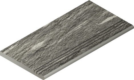 Ступень Skyfall X2 Grigio Alpino закругленная грип 30x60