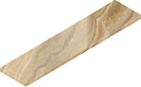 Ступень Surface Onice Miele угловая левая Люкс 33x120