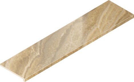 Ступень Surface Onice Miele угловая правая Люкс 33x120