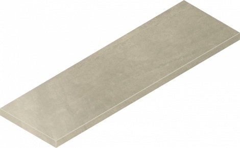 Ступень Terraviva Greige угловая левая 33x90