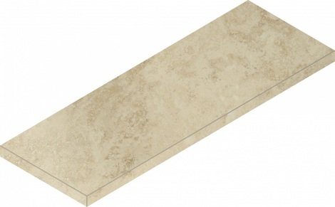 Ступень Wonderful Life Almond угловая левая 33x80