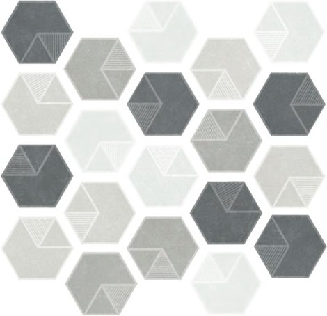 Керамогранит Atila Matt Hexa Mix 23,2x26,7