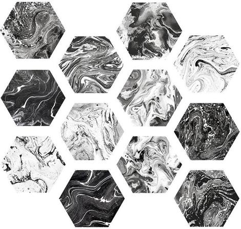 Керамогранит Ebru Shiny Hexa Mix 23,2x26,7