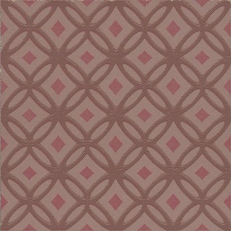 Декор Агуста 1 розовый матовый 9,8x9,8
