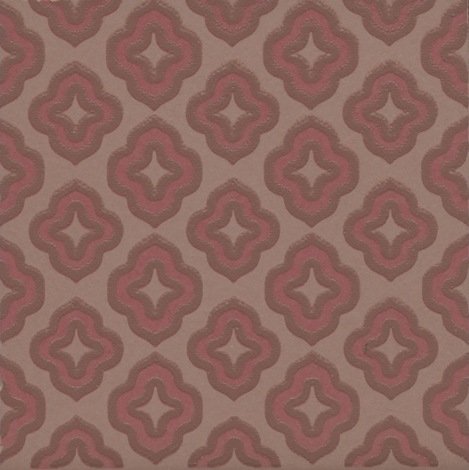Декор Агуста 2 розовый матовый 9,8x9,8