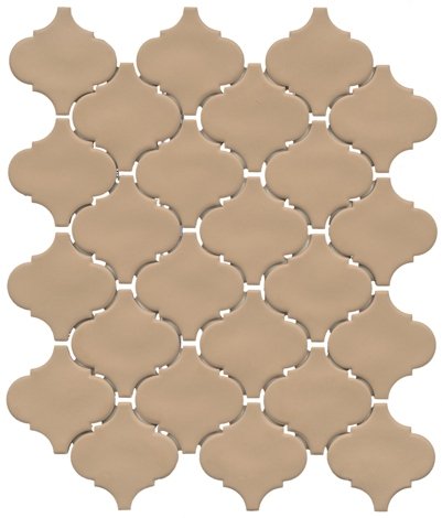 Плитка Арабески Марокко бежевый матовый 26x30