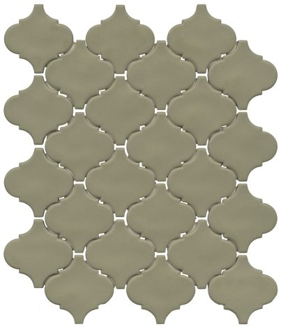 Плитка Арабески Марокко зеленый матовый 26x30