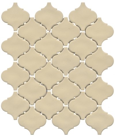 Плитка Арабески Марокко желтый светлый матовый 26x30