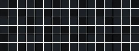 Декор Бельканто черный мозаичный 15x40