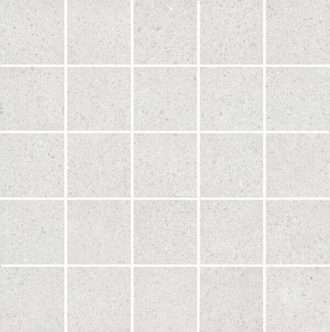 Декор Безана мозаичный серый светлый 25x25