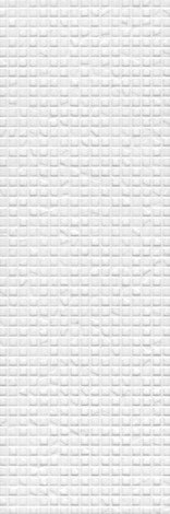 Плитка Бьянка белый матовый чип 20x60