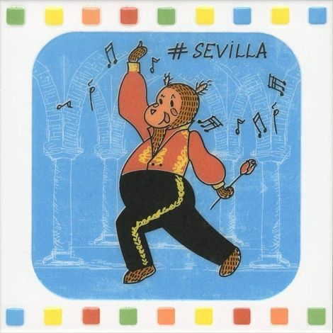 Декор Большое путешествие Seville 20x20